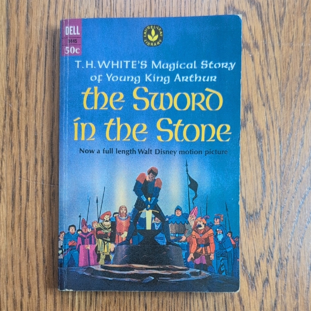 Vintage 60s Dell The Sword In The Stone T. H. White Paperback Book Fiction